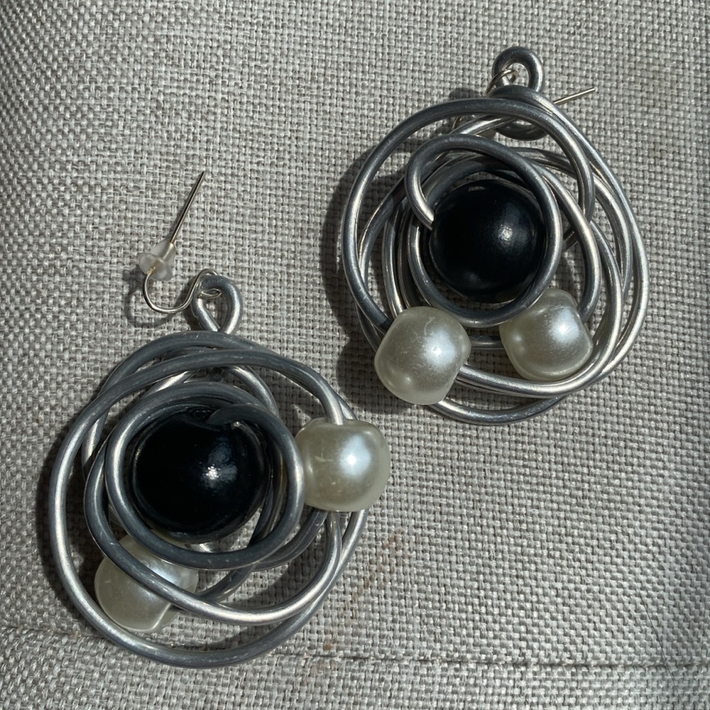 Artisan One-of-a Kind Lightweight Wire Earrings